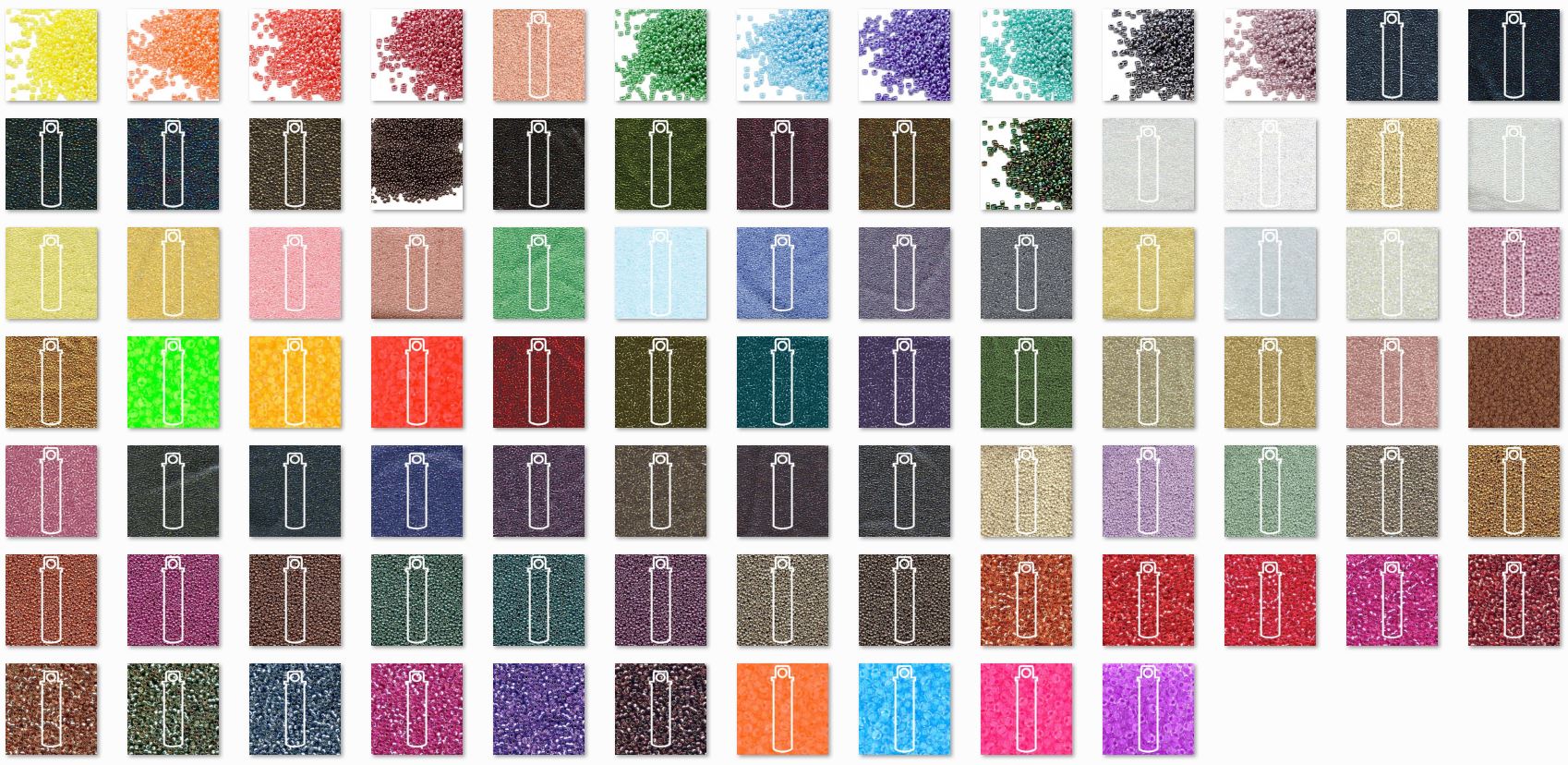 MIYUKI Size 15 Seed Beads Easy Beads